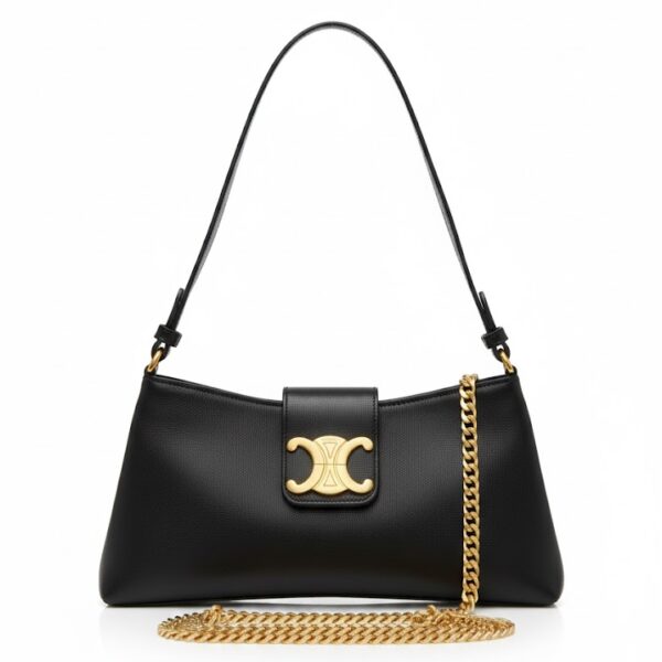CELINE Triomphe Classic Shoulder Bag CELINE Triomphe Classic Shoulder Bag