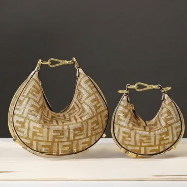 FENDI Graphy Mini Women’s Hobo Bag FENDI Graphy Mini Women’s Hobo Bag