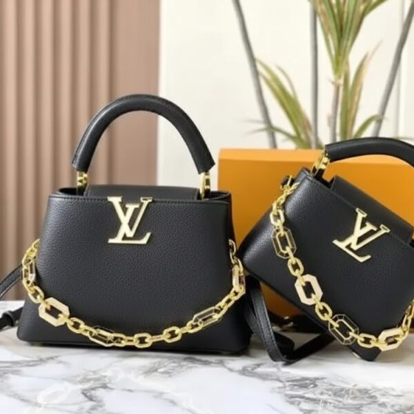 LOUIS VUITTON Capucines Mini Handbag LOUIS VUITTON Capucines Mini Handbag
