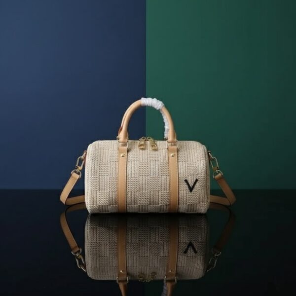 Louise Vuitton Straw Weave Tote Bag Louise Vuitton Straw Weave Tote Bag