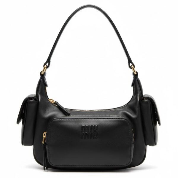 MIU MIU Leather Shoulder Bag MIU MIU Leather Shoulder Bag