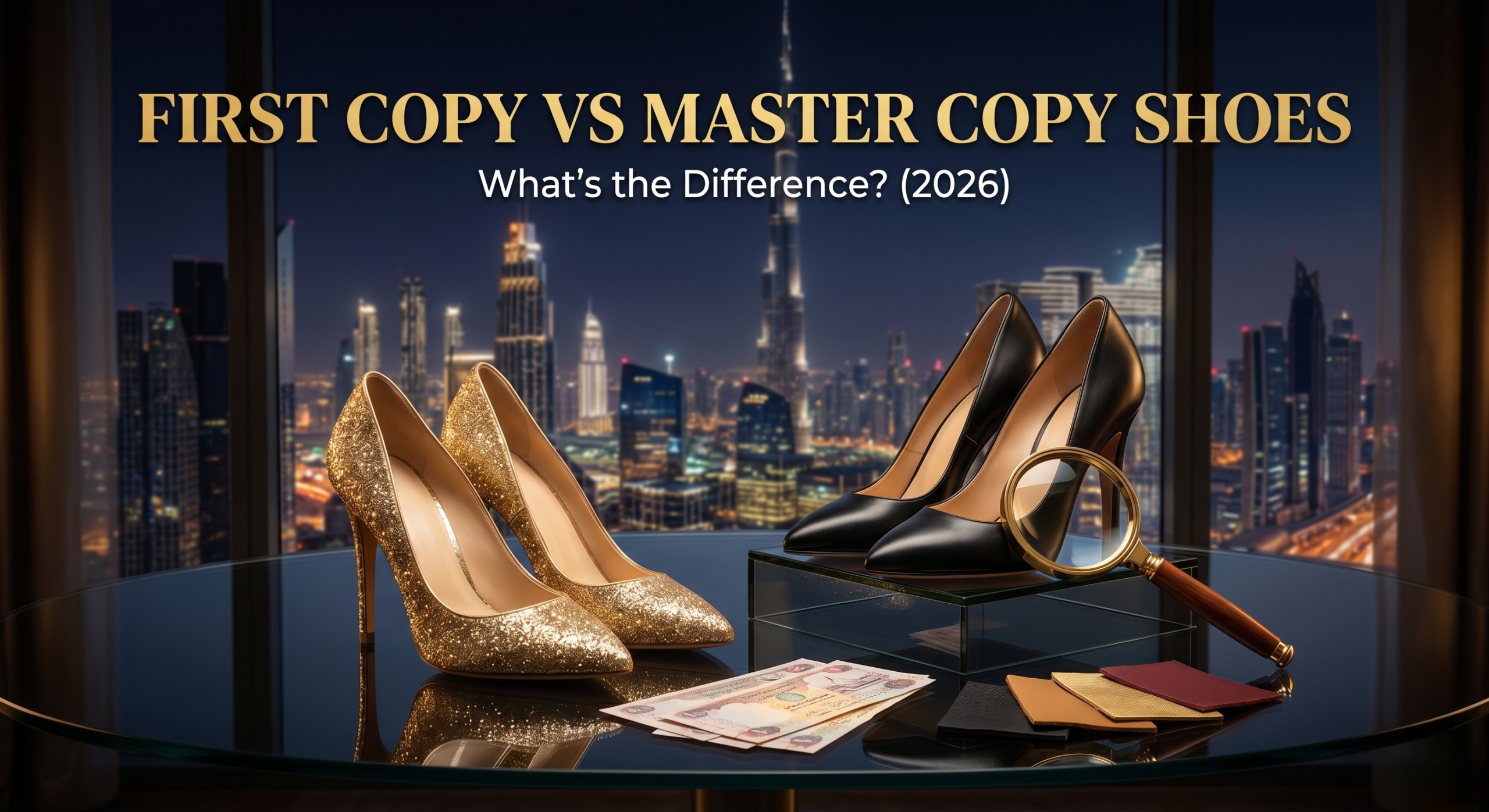 First Copy vs Master Copy Shoes: What's the Difference? (2026).