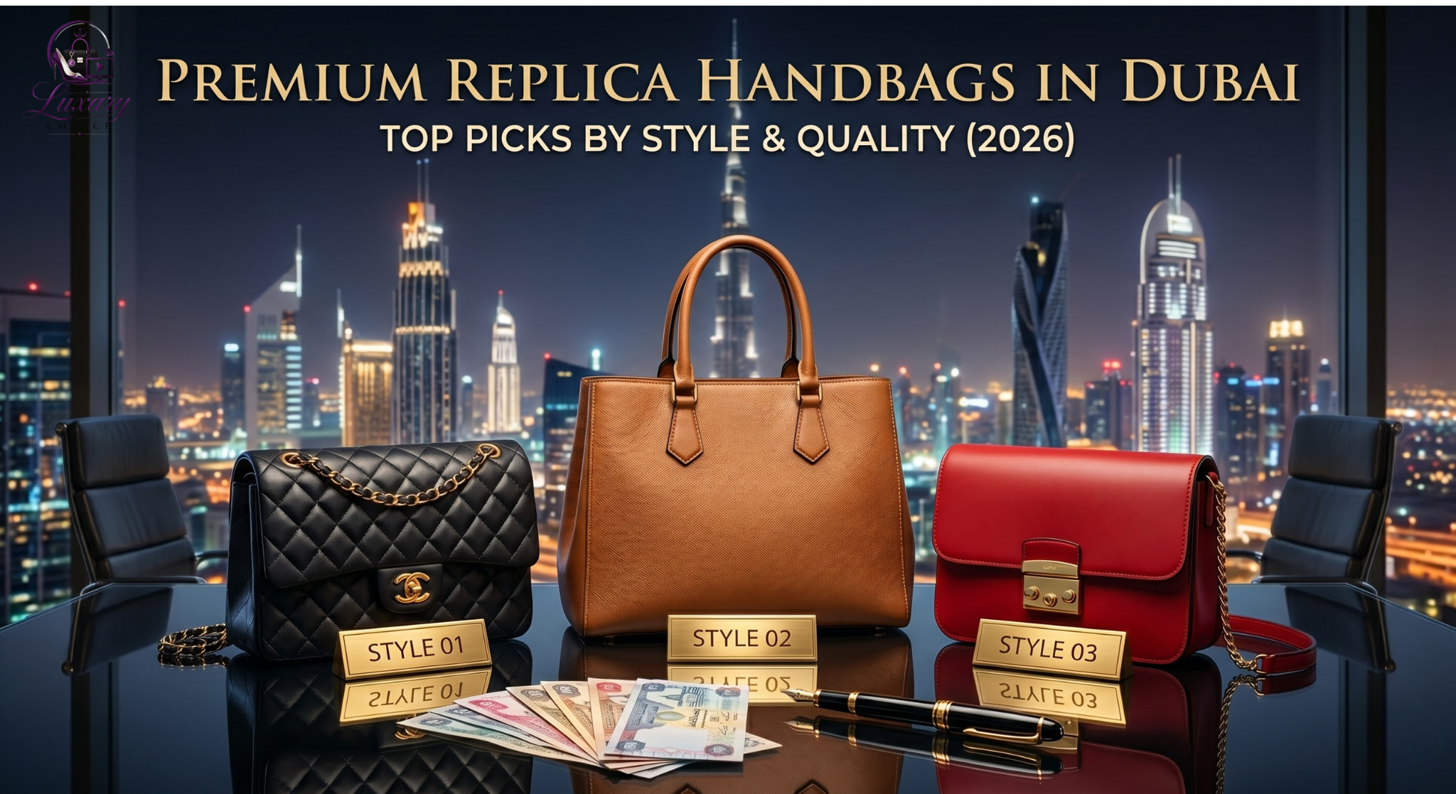 Best Premium Replica Handbags Dubai top 5 premium replica handbags in Dubai – Hermès, Chanel, Dior – each with quality grade A+, AAA, mirror copy labels