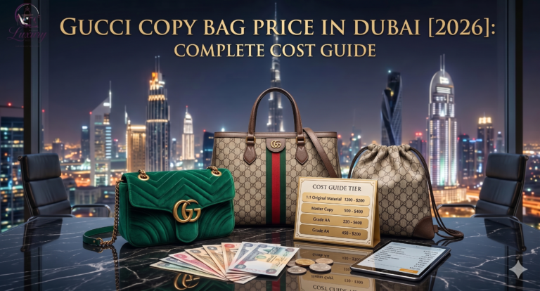 Gucci Copy Bag Price in Dubai [2026]: Complete Cost Guide