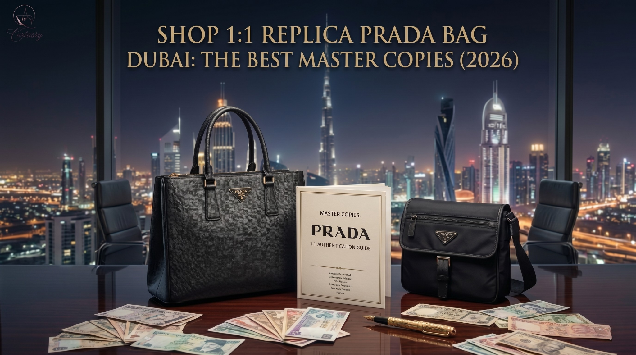Shop 1:1 Replica Prada Bag Dubai: The Best Master Copies