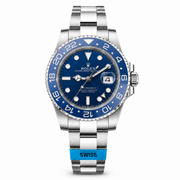 Rolex GMT-Master II Blue Dial men’s luxury GMT watch