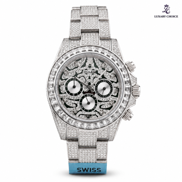 Rolex Cosmograph Daytona Eye of the Tiger Ref. 116588TBR Rolex Daytona Eye of the Tiger 116588TBR 18K yellow gold diamond watch