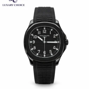Patek Philippe Aquanaut 5167A Black Dial Rubber Strap Luxury Watch
