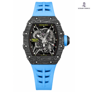 Richard Mille RM 35-01 Rafael Nadal Blue Strap carbon skeleton watch