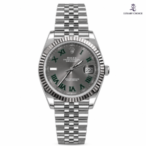 Rolex Datejust 41 Wimbledon Slate Dial Jubilee