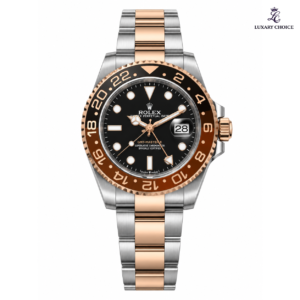 Rolex GMT-Master II Root Beer Everose Rolesor 126711CHNR two tone watch