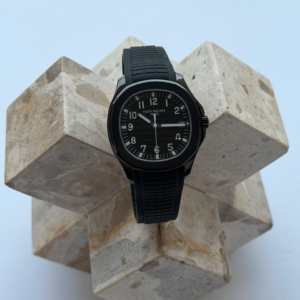Patek Philippe Aquanaut 5167A Black Dial Black Strap – Luxury Sports Watch