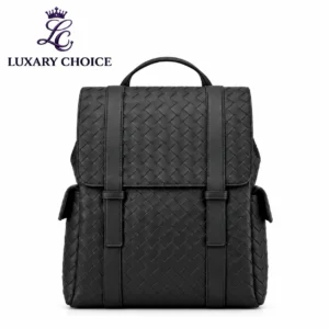 Bottega Veneta Ardoise Grey Intrecciato Backpack