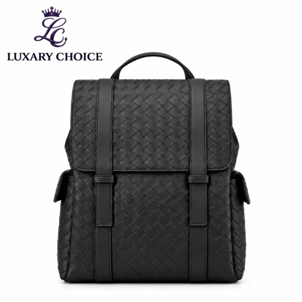 Bottega Veneta Ardoise Grey Intrecciato Backpack Bottega Veneta Ardoise Grey Intrecciato Backpack