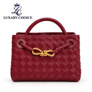 Bottega Veneta Mini Andiamo Barolo Burgundy Bag