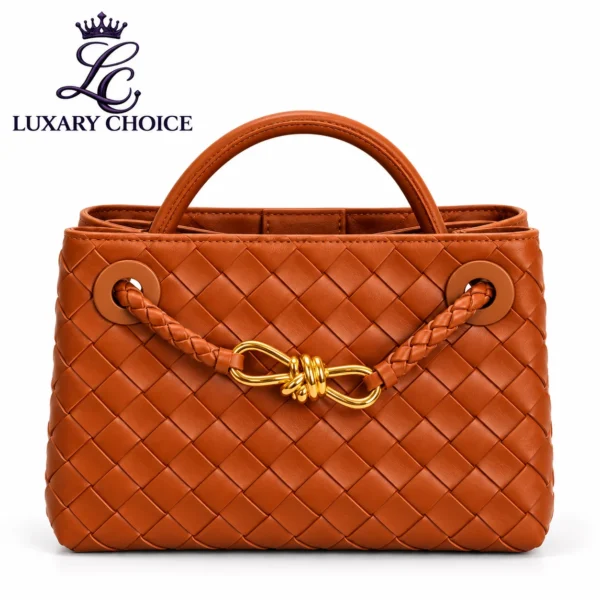Bottega Veneta Mini Andiamo Cognac Brown Bag Bottega Veneta Mini Andiamo Cognac Brown Bag