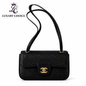 Chanel Coco Preppy Black Mini Flap Bag – Gold CC Lock