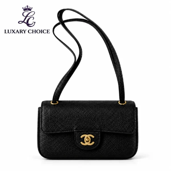 Chanel Coco Preppy Black Mini Flap Bag – Gold CC Lock Chanel Coco Preppy Black Mini Flap Bag – Gold CC Lock