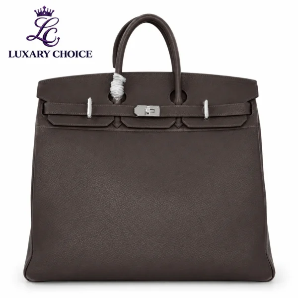 Hermes Birkin 50cm Dark Chocolate Handmade Bag Hermes Birkin 50cm Dark Chocolate Handmade Bag