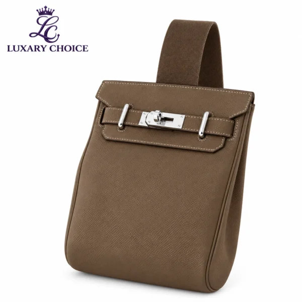 Hermès Hac à Dos PM Etoupe Brown Leather Backpack Hermès Hac à Dos PM Etoupe Brown Leather Backpack