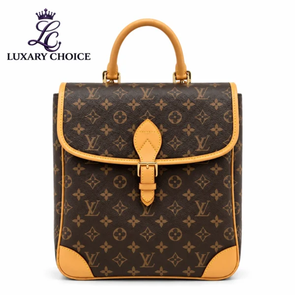 Louis Vuitton Monogram Mens Handle Backpack