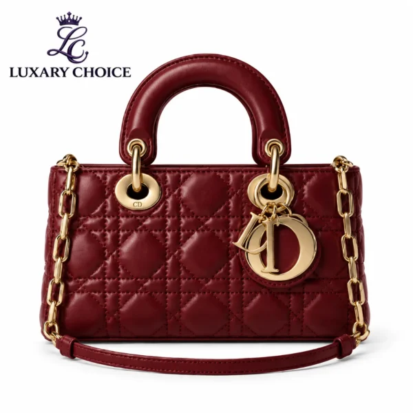 Mini Lady Dior Burgundy Red Bag Mini Lady Dior Burgundy Red Bag